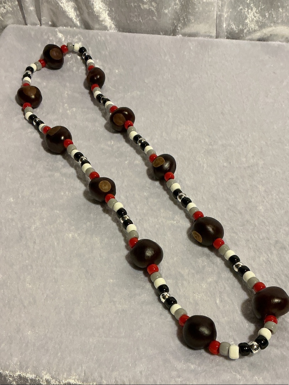 Handmade THE Ohio State Buckeyes Necklace